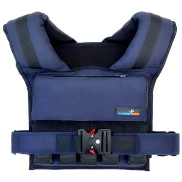 Imagem de Gymnastics Power - Colete pesado 2,7 kg, 3,6 kg, 4,5 kg, 6,8 kg, 11,3 kg, 15,9 kg, 20,4 kg, 27,2 kg, peso de ferro removível para homens e mulheres, treino para calistenia e treinamento esportivo