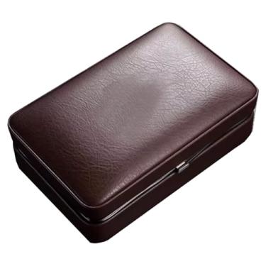 Imagem de Pequeno Conjunto de caixa de charuto, caixa hidratante para charutos, madeira de cedro com isqueiro, tesoura para charutos, pode acomodar quatro charutos Feito à mão