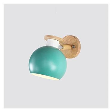 Imagem de Arandela moderna, luminária de parede, estilo luzes de parede de madeira compatíveis com iluminação interna para casa, iluminação de escada para quarto infantil, arandela moderna, luminárias