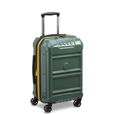 Imagem de DELSEY PARIS Rempart – Bagagem expansível Hardside com rodas giratórias, Verde militar, Checked Medium Trunk 26 Inch, Rempart – Bagagem expansível Hardside com rodas giratórias