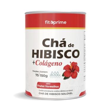Imagem de Chá de Hibisco com Colágeno Fitoprime 150g Sabor Frutas Vermelhas