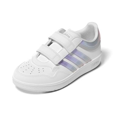 Imagem de adidas Originals Tênis masculino Hoops 4.0, Branco/Cinza, 15