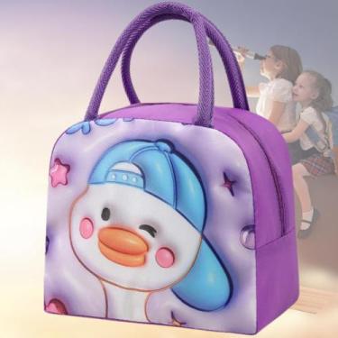 Imagem de Lancheira Escolar Infantil Térmica Menina Menino Animais Fofos  - Gené