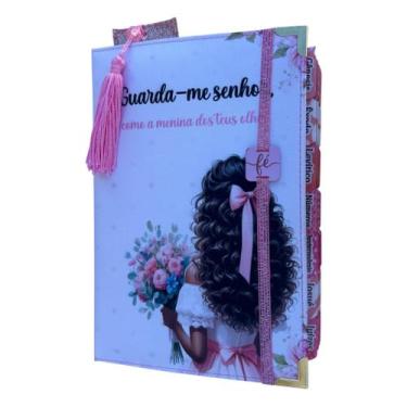 Imagem de Bíblia NTLH Garota buquê 02 guarda-me Senhor com Abas Adesivas Capa du