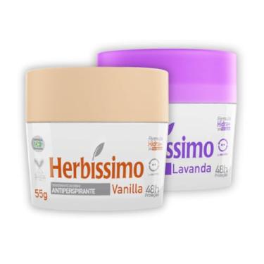 Imagem de Kit 2 Desodorante Creme Vanilla + Lavanda 55g