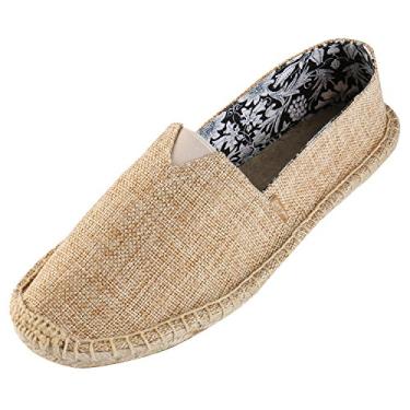 Imagem de Alexis Leroy Espadrilles Masculino de Tecido Pureza, Apricot, 7-7.5