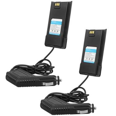 Imagem de BAOFENG Carregador de carro dm-1701 dm-1, eliminador de bateria de rádio DC7.4V para rádio bidirecional BaoFeng dm-1701 (pacote com 2)