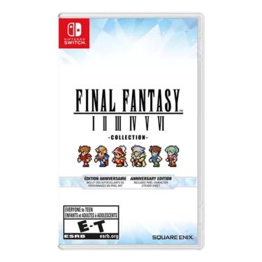 Imagem de Final Fantasy I-VI Collection Anniversary Edition Nintendo Switch Lacrado