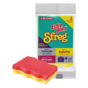 Imagem de Esponja Esfre Bom Bettanin Sfreg Dupla Face - 20 Pac - Betanin