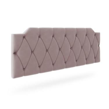 Imagem de Cabeceira Kelly p/ Cama Box King 1,95 - CF Distribuidora, Rose