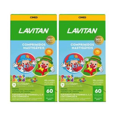 Imagem de Kit 2 und Lavitan Kids 60 cpr - CIMED