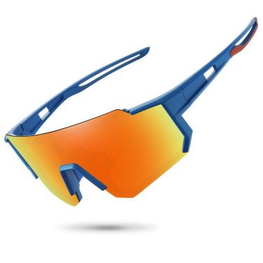 Imagem de Óculos de sol esportivos STORYCOAST Polarized UV400 Blue Frame