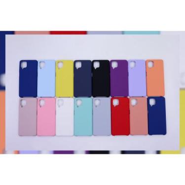 Imagem de Case Capa Capinha do Samsung Galaxy A12 100% AVELUDADA e feita em sili