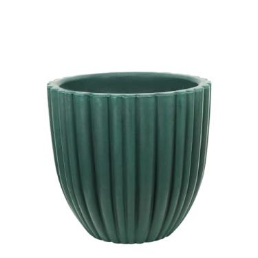 Imagem de Vaso Redondo Cacau 55 x 55 cm Antique Verde VASART