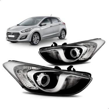 Imagem de Farol eletrico i30 2013 até 2016 sem motor sem entrada xenon - SP ACES