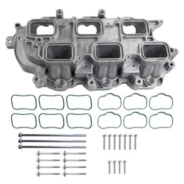 Imagem de FBXINTUM Coletor de admissão inferior do motor de alumínio atualizado compatível com Dodge Chrysler Jeep RAM 2011-2020 - Durango Charger Challenger Avenger ProMaster Grand Cherokee 3.0L 3.2L 3.6L V6