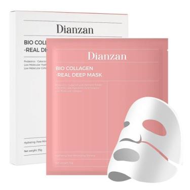 Imagem de Máscara facial Dianzan Bio-Collagen Real Deep com ácido hialurônico