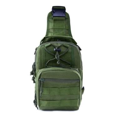 Imagem de Bolsa De Ombro Triangular Militar Camping Mochila Masculina - oem, Ver