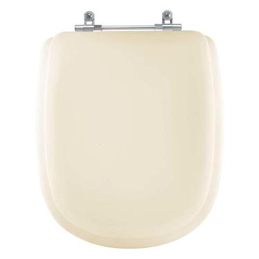 Imagem de Assento Sanitário Almofadado Paris Bege Claro Para Vaso Ideal Standard