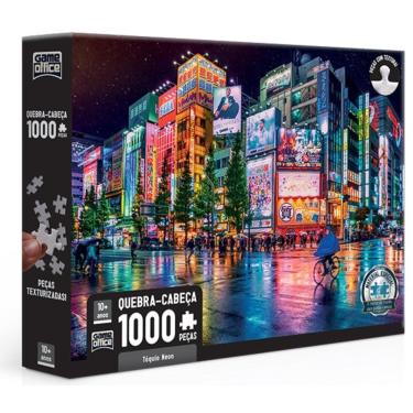 Imagem de Quebra-cabeça Tóquio Neon 1000 peças - Game Office