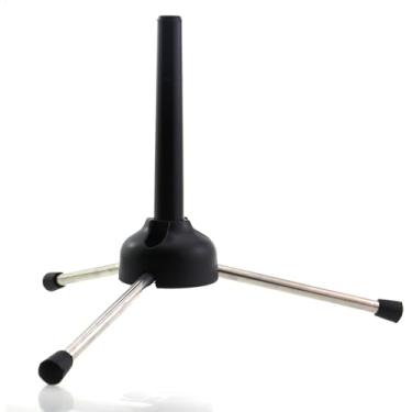 Imagem de Caishun Suporte de tripé dobrável, pernas de metal, adequado para clarinete de oboé e instrumentos de sopro