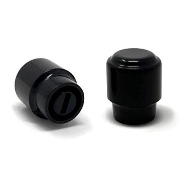 Imagem de Forge Black Barrel Switch Tips for Fender Telecaster Electric Guitar (2-Pack) TST10-BLK