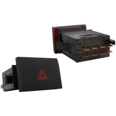 Imagem de Chave comutadora da luz de emergência Dian Spacefox 2010 a 2014 - KOST