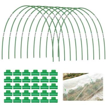 Imagem de Greenhouse Hoops Breeze Touch para camas elevadas 50 unidades com clip