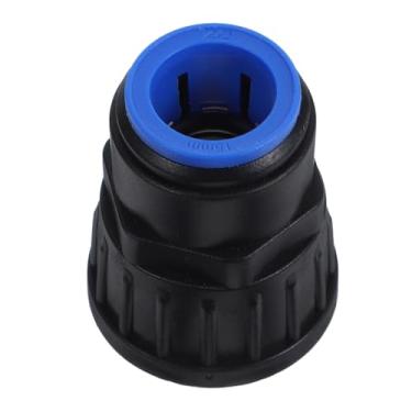 Imagem de VANZACK Adaptador de sistema de irrigação automática, rosca de 3/10.2 cm para mangueira de 15 mm, conector de conexão rápida para jardim