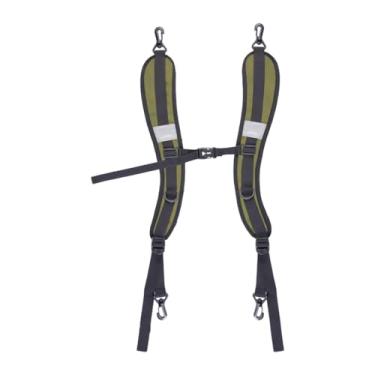 Imagem de kowaku Alça de mochila para mochila seca, suprimentos versáteis para bricolage, alça de ombro acolchoada, Verde