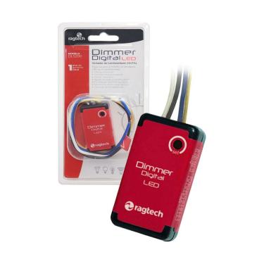Imagem de Dimmer Digital Ragtech Dls200 P- Lâmpadas Led 200W(110V-127V