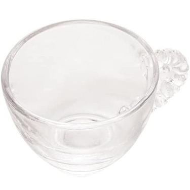 Imagem de Xicara Para Café De Cristal Coração 80ml Lyor