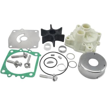 Imagem de Heurofosh Kit De Reparo Do Impulsor Da Bomba D'Água 18-3396 18-9079 Com Carcaça E Arruela Ondulada Para Motores Popa Yamaha 150, 175, 200, 220 225 Hp. Substitui 61A-W0078 61A-44311.