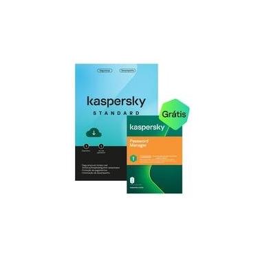 Imagem de Kaspersky Standard + Kaspersky Password Manager 1 Dispositivo 1 Ano, Digital para Download - KL1058KDAFS