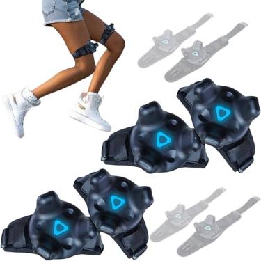 Imagem de Skywin Vive Tracker Straps for HTC Vive, 3.0, 2.0, and Ultimate Trackers, 2 Pack Leg Strap, Secure and Comfortable Full Body Tracking (Trackers Not Included)