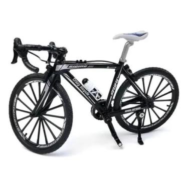 Imagem de Miniatura Bicicleta Bike Speed Preto/cinza Metal 1:8 - Mixx Imports