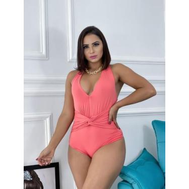 Imagem de Body Frente Única - Decreto Fashion , Coral