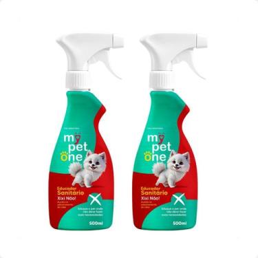 Imagem de Kit 2 Educador Sanitário Xixi Não Mypetone - 500mL
