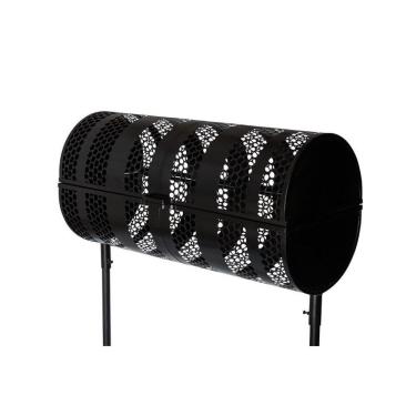 Imagem de Lixeira De Rua Com Tampa Para Calçada Passeio 1mt 45x40x100cm