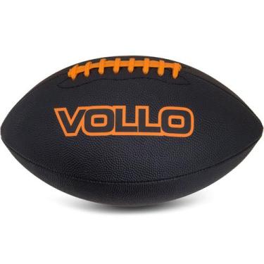 Imagem de Bola de Futebol Americano Vollo Tamanho Oficial 9 Preta - Vollo Sports