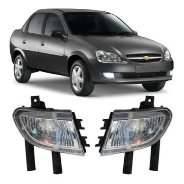Imagem de Farol De Milha Corsa Classic 11 12 13 Kit Par - Automotive , Cristal