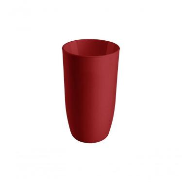 Imagem de Copo Alto Cozy 7,3 X 7,3 X 13,1 Cm 400 Ml Vermelho Bold Coza