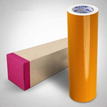 Imagem de Adesivo Vinil Alltak Premium Amarelo Ouro 1,00x0,61m para Móveis e Par