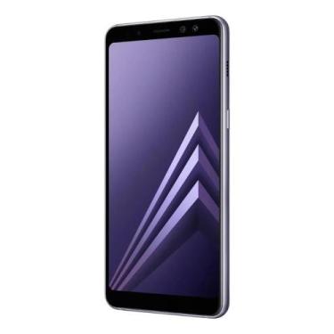 Imagem de Samsung Galaxy A8 (2018) Dual SIM 64 GB cinza-orquídea 4 GB RAM