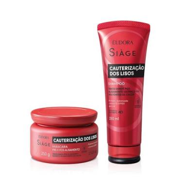 Imagem de Eudora Kit Siàge Cauterização dos Lisos: Shampoo 250ml + Máscara 250g