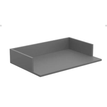 Imagem de Nicho Suporte Parede Para Microondas 60X40cm Mdf Cozinha Lanchonete cores(CINZA)