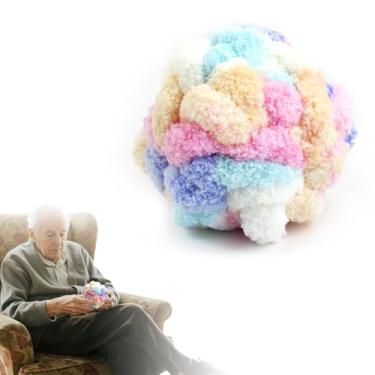 Imagem de Bola sensorial para alívio da ansiedade e demência de Alzheimer – bola fidget espremível para demência de Alzheimer, autismo, TDAH, bola saltitante para catadores de pele e necessidades especiais