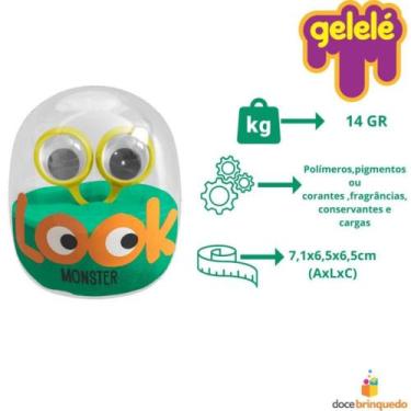 Imagem de Massinha Stiica E Pula Monster - Doce Brinquedo 3841conexõe