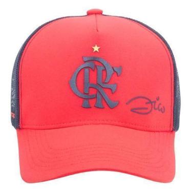 Imagem de Boné Trucker Flamengo Zico SuperCap-Unissex