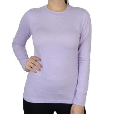 Imagem de Blusa Feminina Averzzy Gola Extra Lilás - 6027-Feminino
